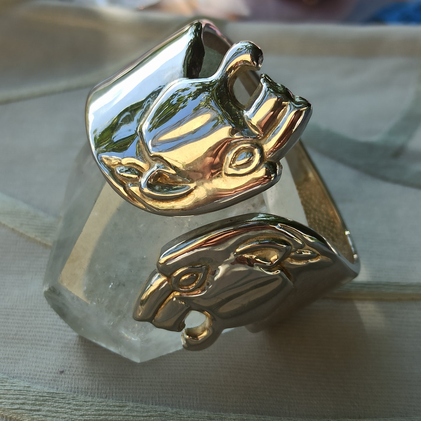 Vintage 1980s American Jaguar Bracelet - Sigillo della Dea