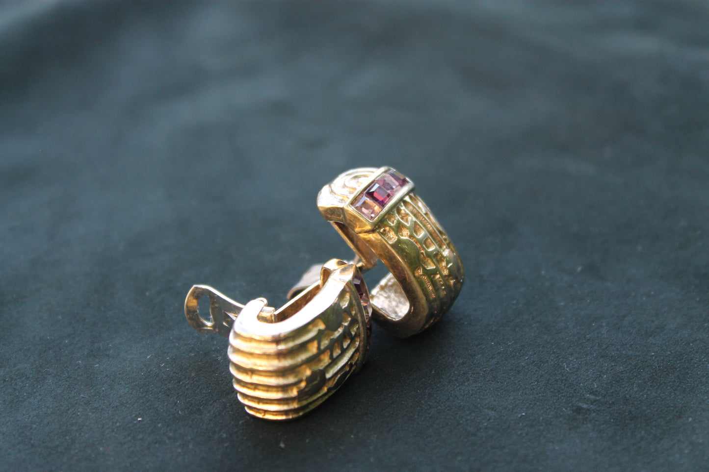 Sigillo del Sussurro - Vintage 1980s 925 Silver Earrings