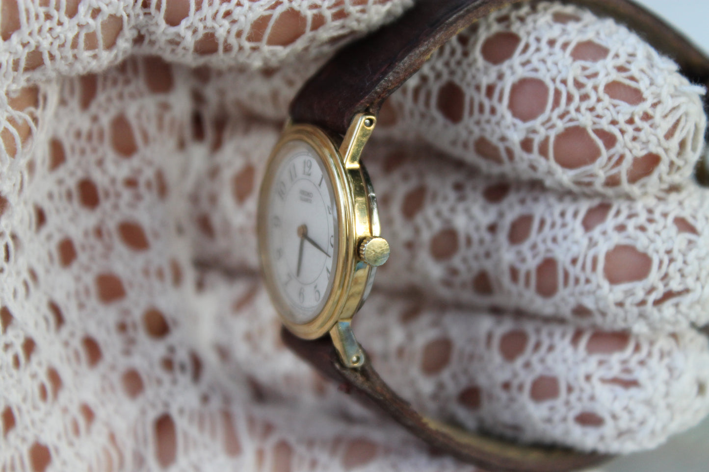 Custode del Tempo - Vintage Seiko Quartz Watch