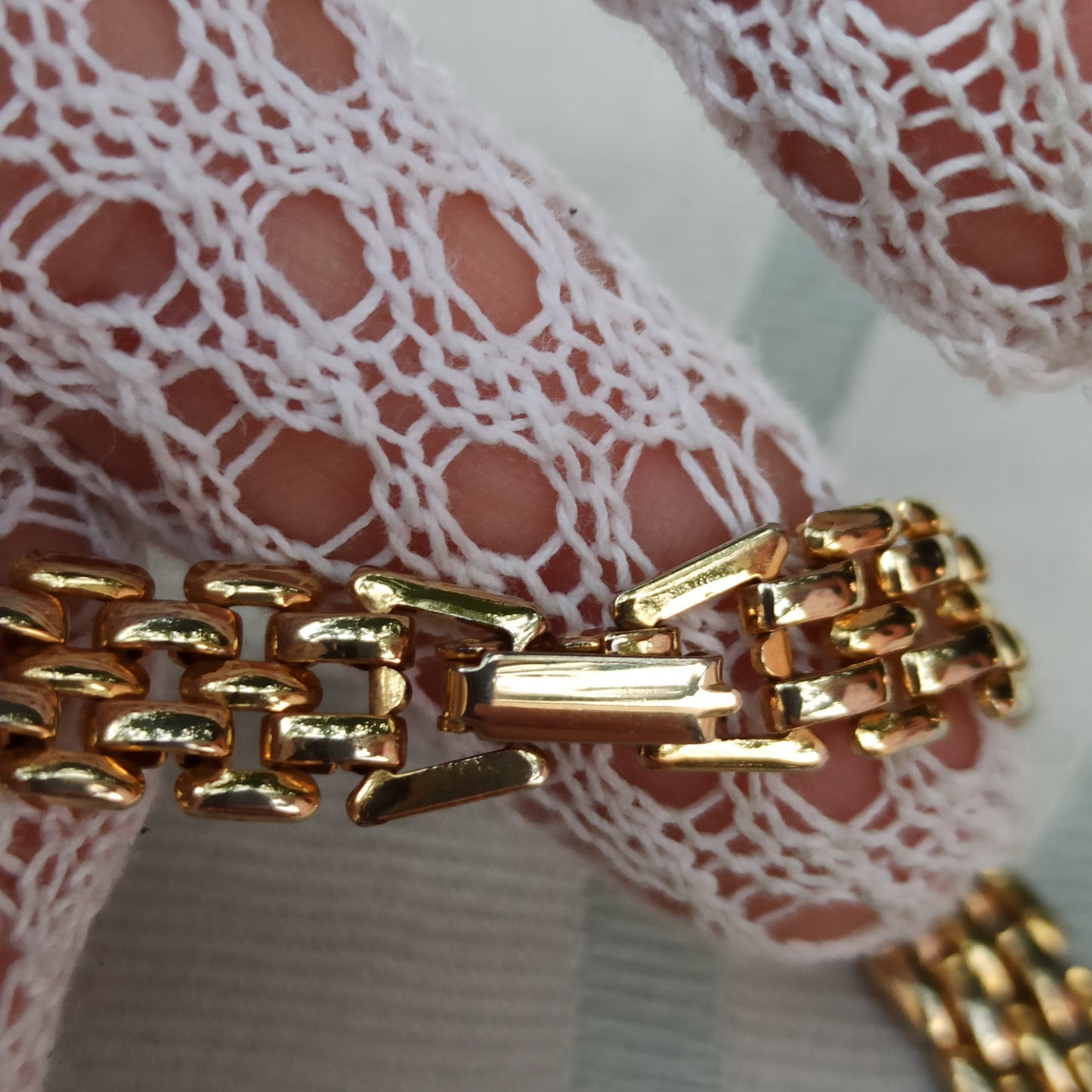 Lacrime di Aurora - Golden Avon Necklace with Colored Crystals