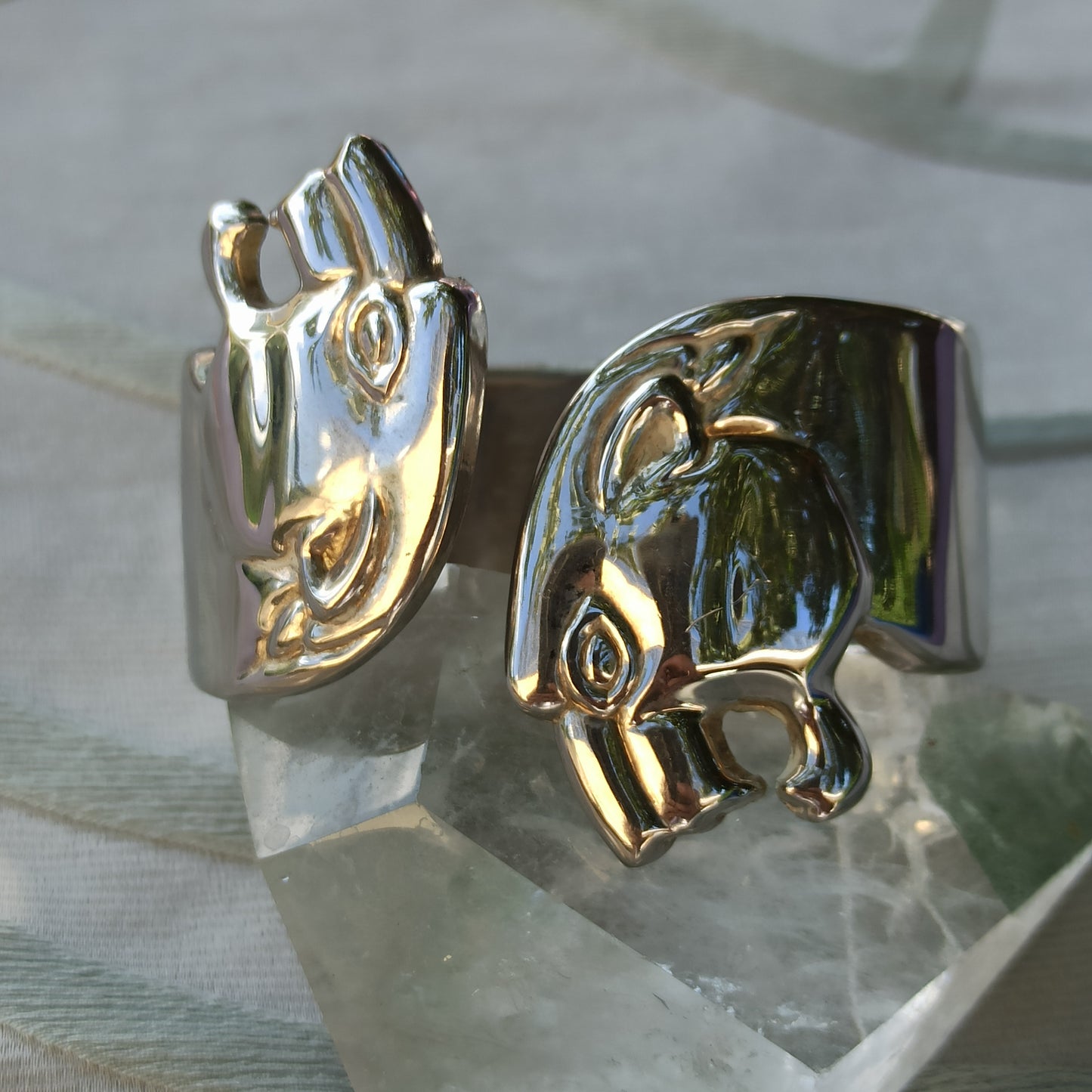Vintage 1980s American Jaguar Bracelet - Sigillo della Dea