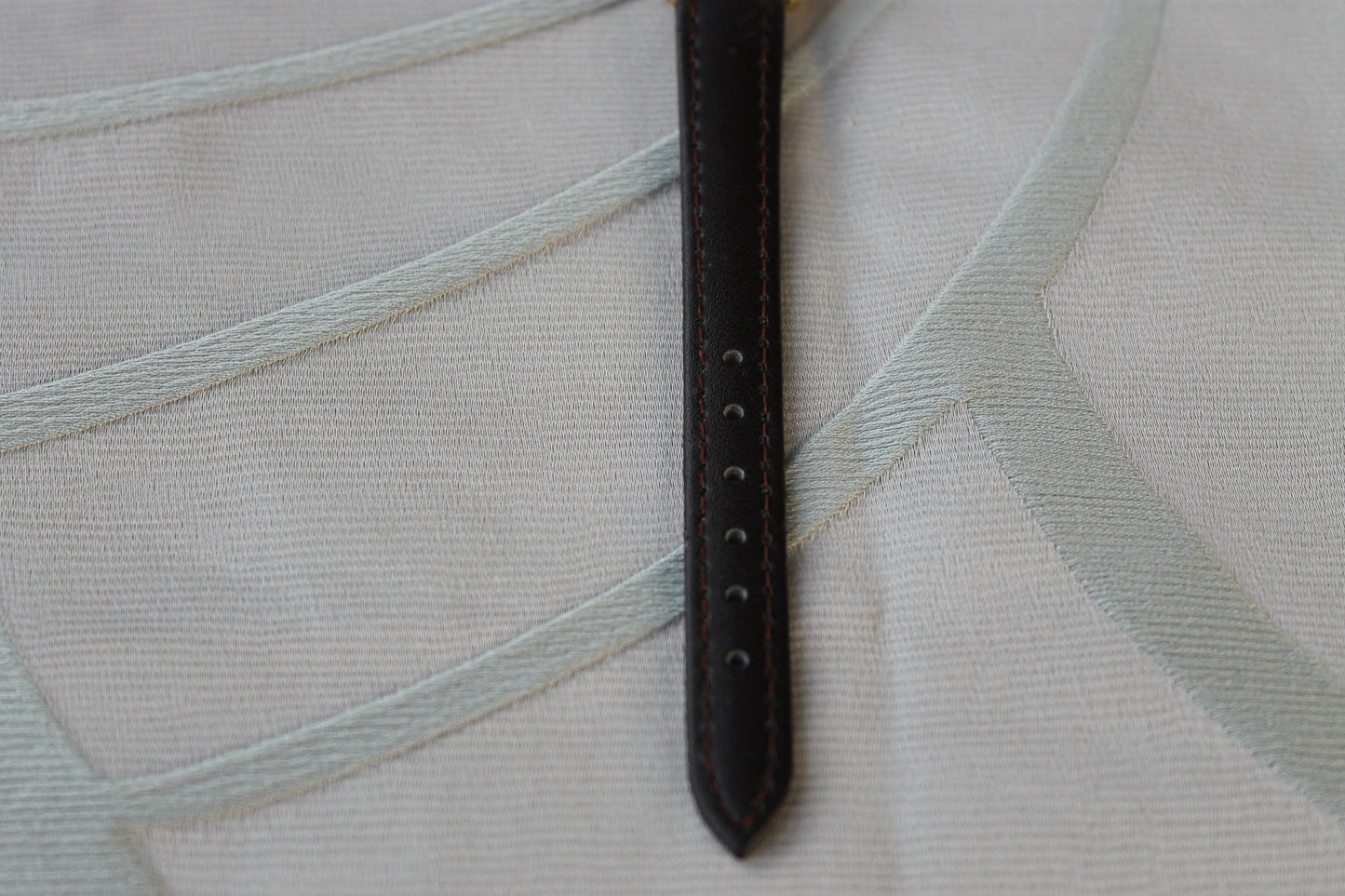Vintage Breil Watch in Steel and Black Leather - Custode del Tempo