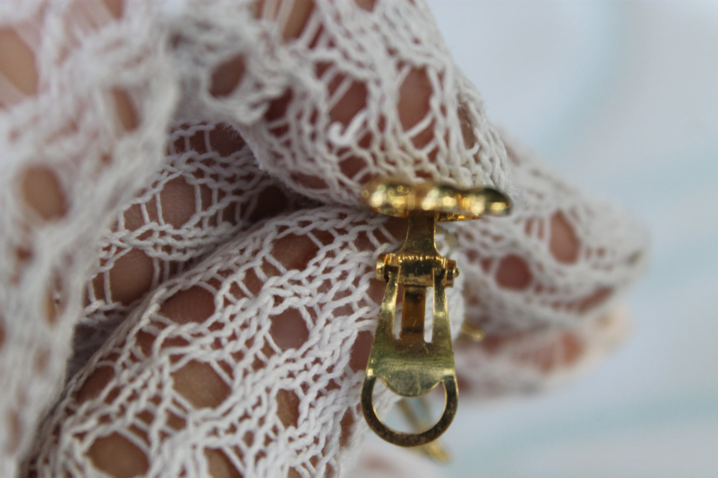 Custodi del Mare Interiore - Vintage silver earrings with dolphin and pink tourmaline