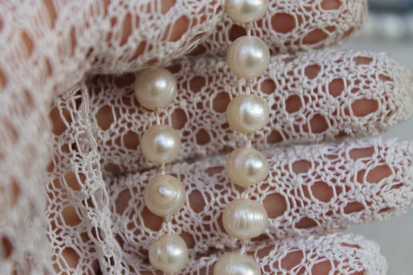 Lacrime di Luna - Necklace with Baroque Freshwater Pearls