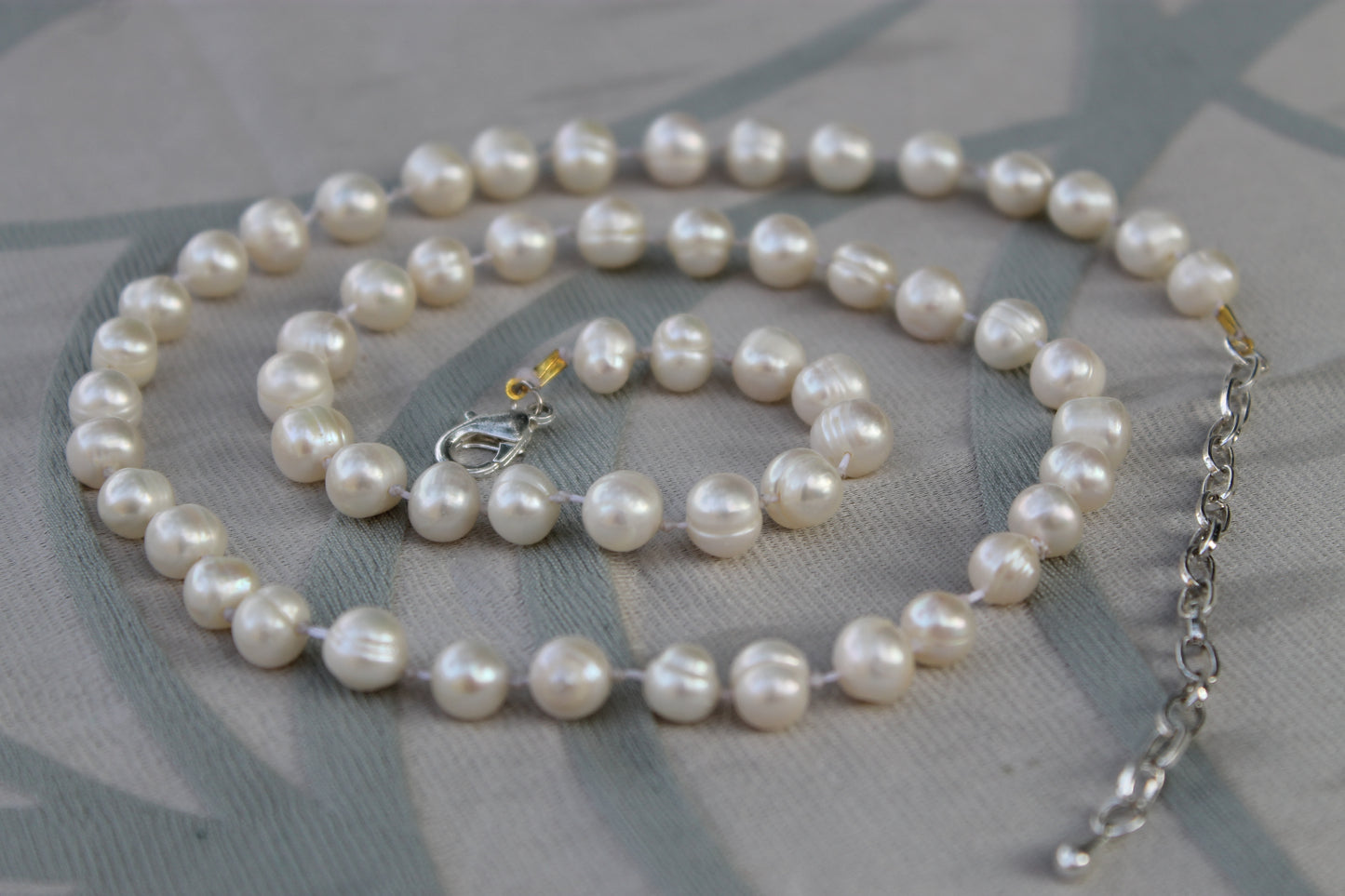 Lacrime di Luna - Necklace with Baroque Freshwater Pearls