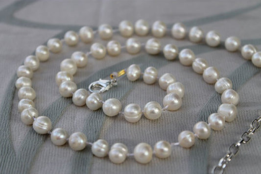 Lacrime di Luna - Necklace with Baroque Freshwater Pearls